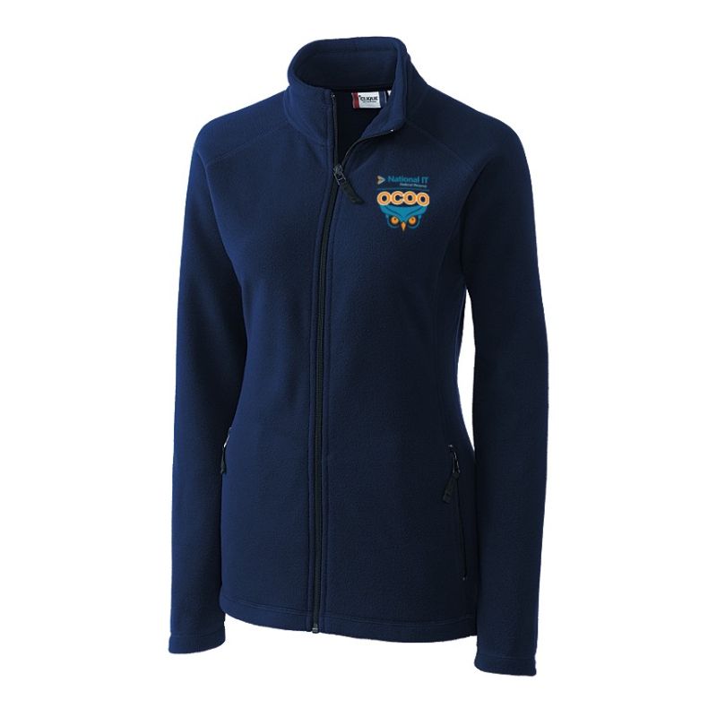 Clique Womens Navy Full Zip Jacket